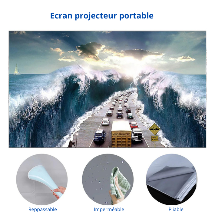 Écran de projection portable